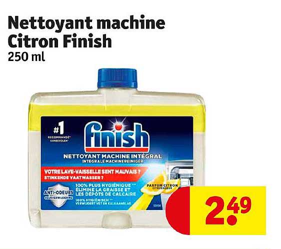 Nettoyant Machine Citron Finish