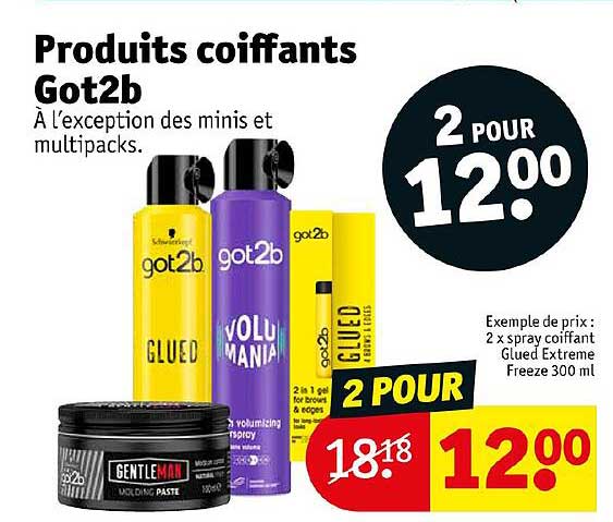 produits coiffants got2b