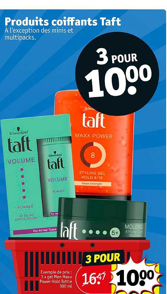 Produits Coiffants Taft