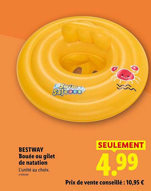 BESTWAY Bouée ou gilet de natation