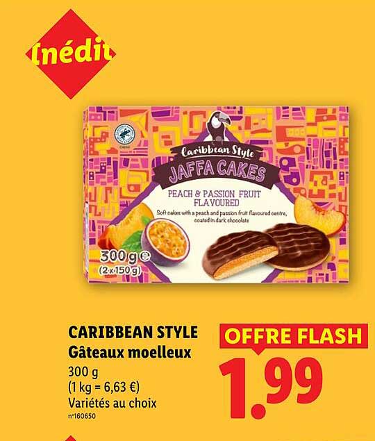 Caribbean Style Gâteaux moelleux