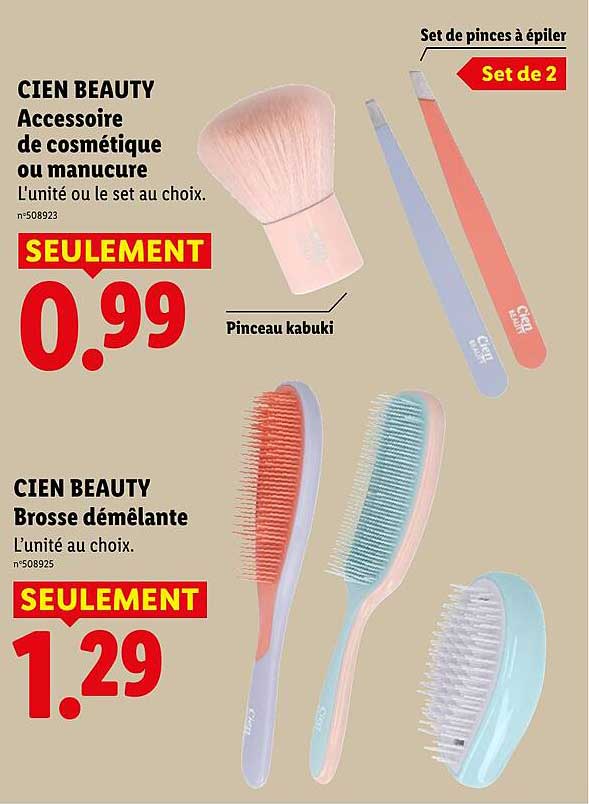 CIEN BEAUTY Accessoire de cosmétique ou manucure