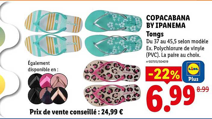 COPACABANA BY IPANEMA Tongs