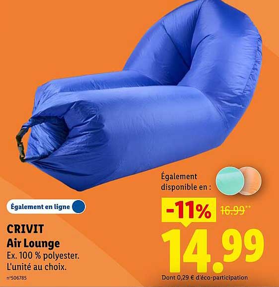 CRIVIT Air Lounge