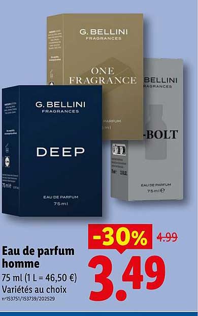 Eau de parfum homme