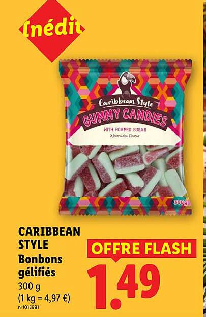 Enédit Caribbean Style Gummy Candies