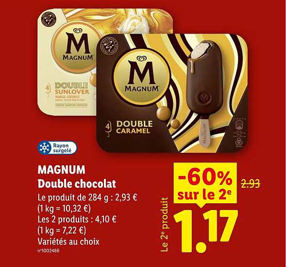 MAGNUM Double chocolat