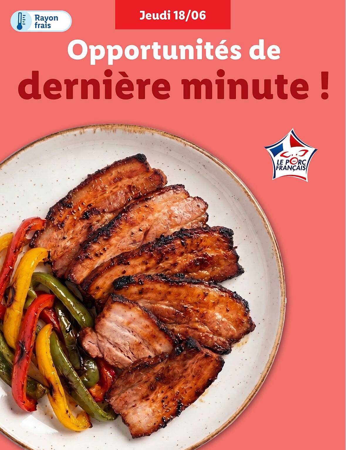 Opportunités de dernière minute !