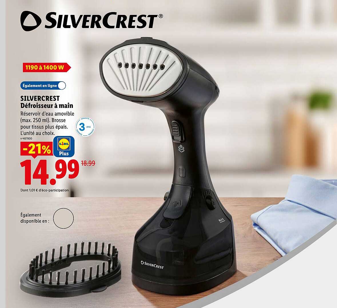Silvercrest Défroisseur à main