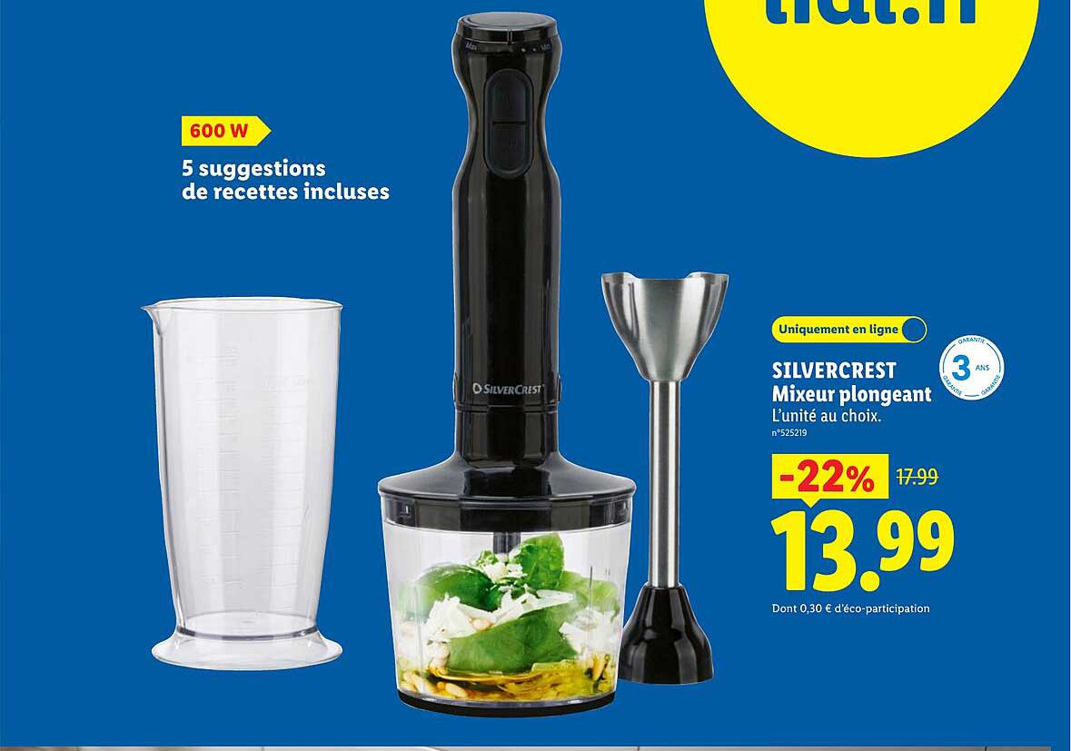SILVERCREST Mixeur plongeant