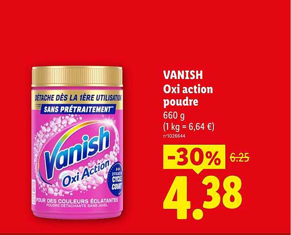 Vanish Oxi action poudre