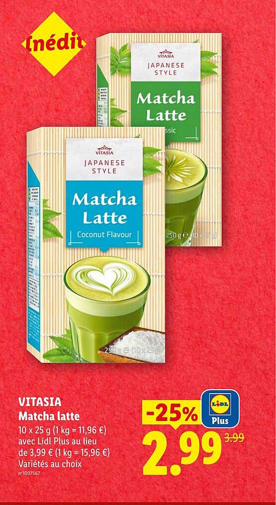 VITASIA Matcha latte