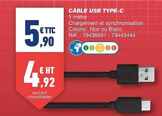 câble usb type-c