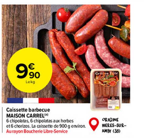 caissette barbecue maison carrel