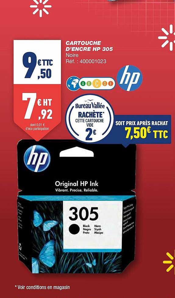 cartouche d'encre hp 305