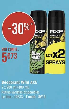 Déodorant Wild Axe