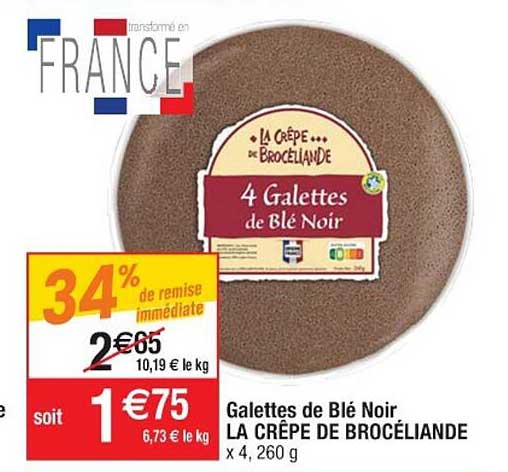 Galettes De Blé Noir La Crêpe De Brocéliande 34% De Remise Immédiate