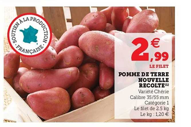 pomme de terre nouvelle recolte