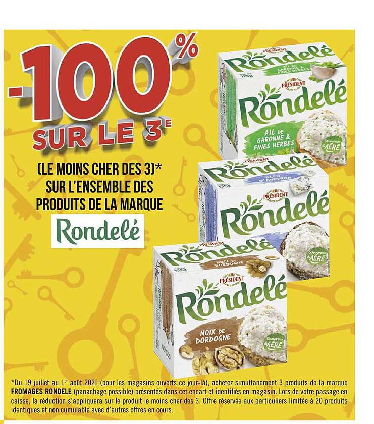 Produits De La Marque Rondelé