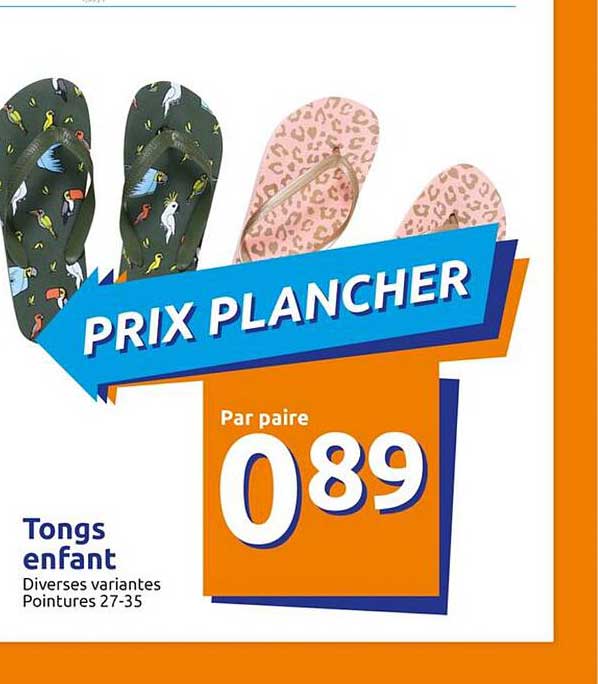Tongs Enfant