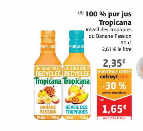 100% Pur Jus Tropicana