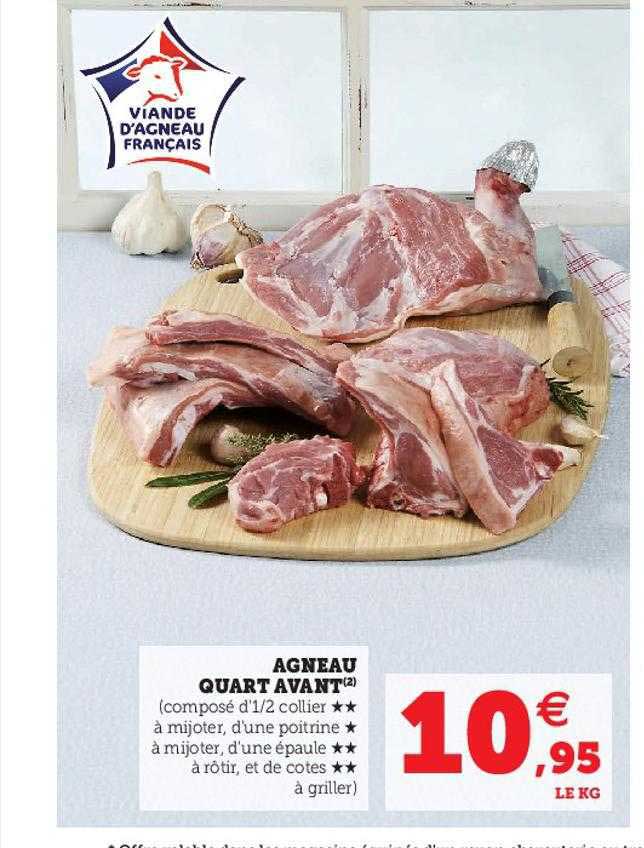 Agneau Quart Avant