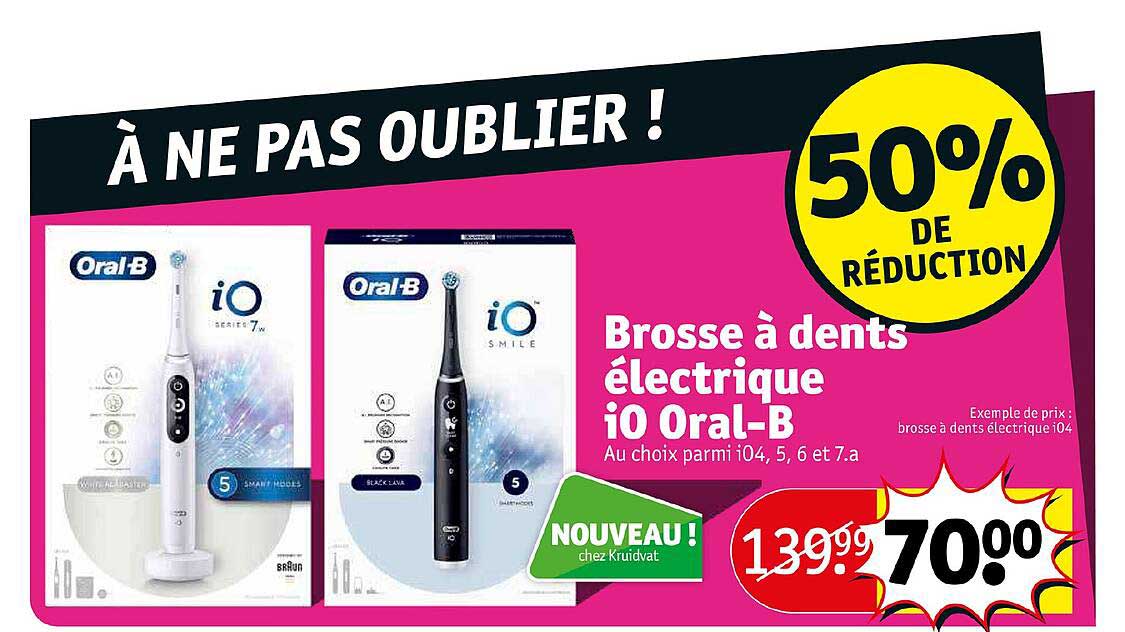 brosse à dents électrique i0 oral-b