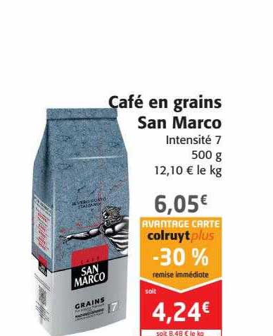 café en grains san marco