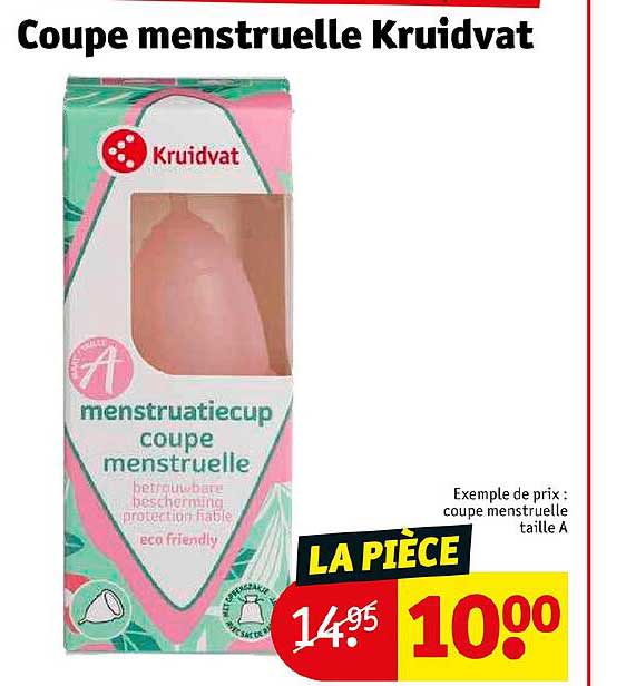 coupe menstruelle kruidvat