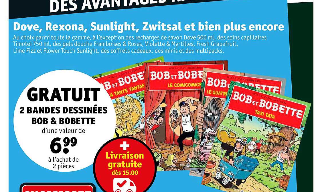 dove, rexona, sunlight, zwitsal et bien plus encore