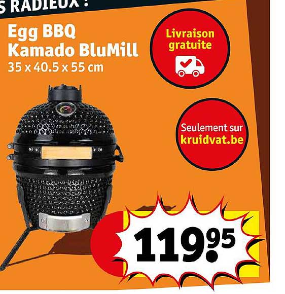 egg bbq kamado blumill