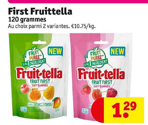 first fruittella