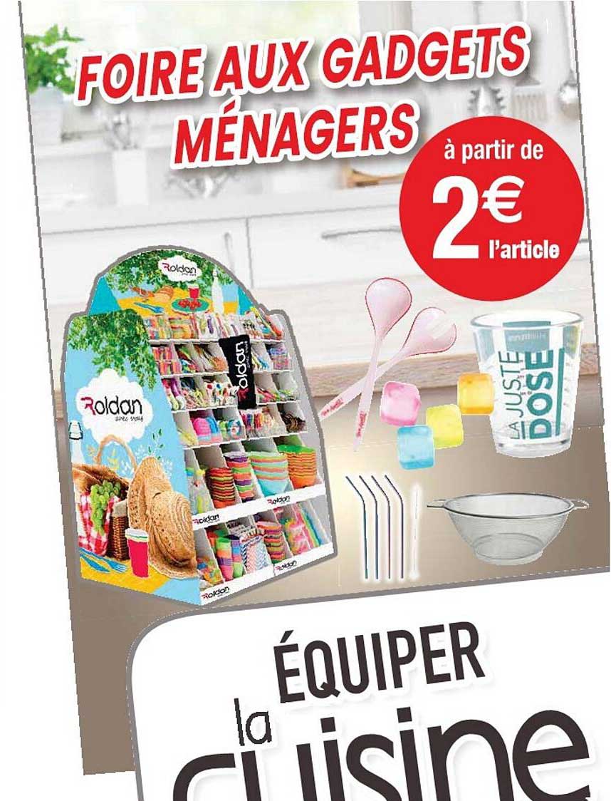 foire aux gadgets ménagers