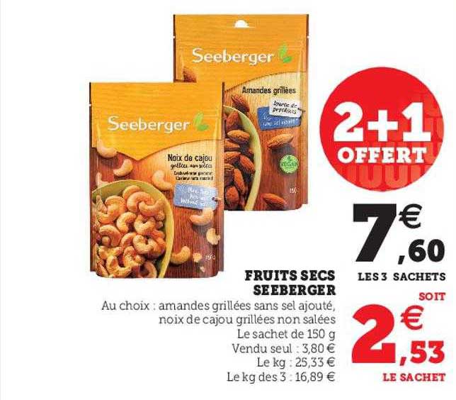 Fruits Secs Seeberger