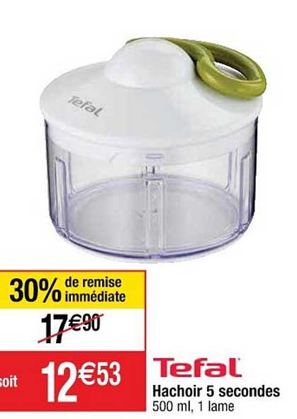 hachoir 5 secondes tefal