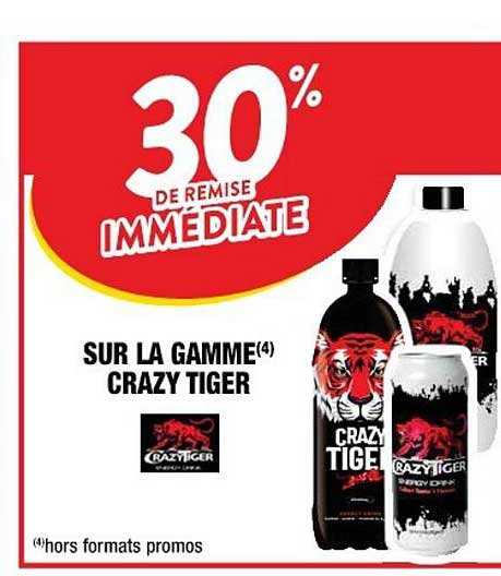 la gamme crazy tiger