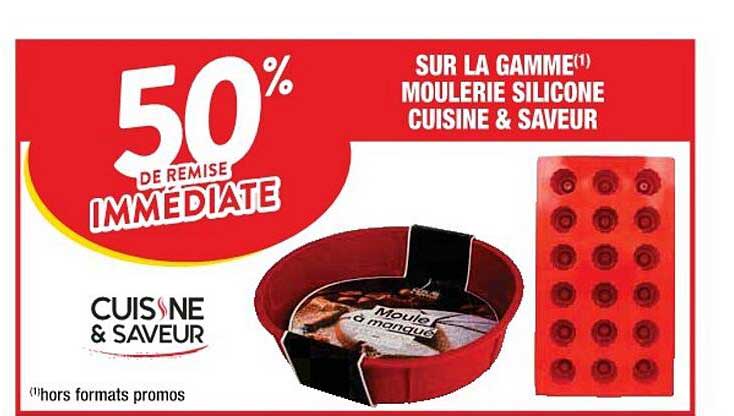 la gamme moulerie silicone cuisine & saveur
