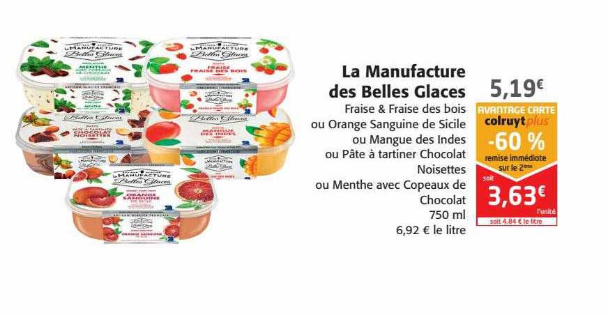 la manufacture des belles glaces