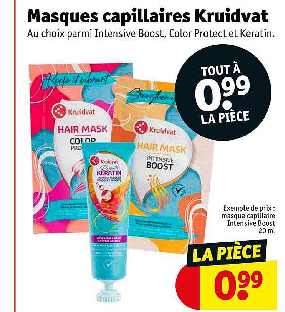 Masques Capillaires Kruidvat