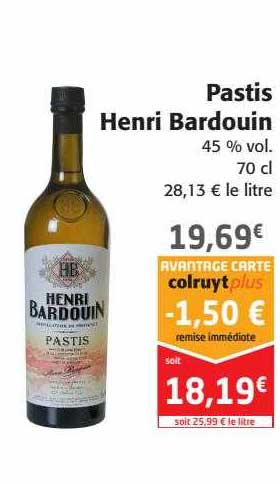 pastis henri bardouin