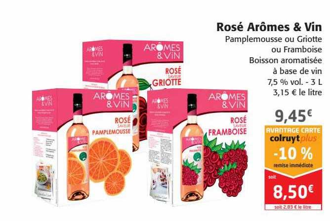 Rosé Arômes & Vin