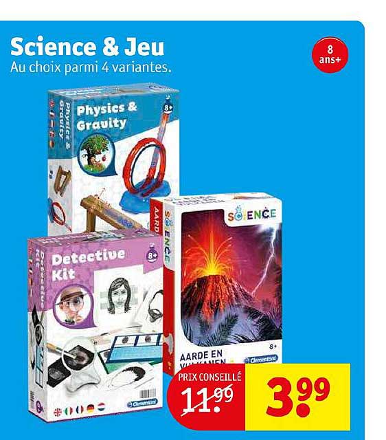 science & jeu