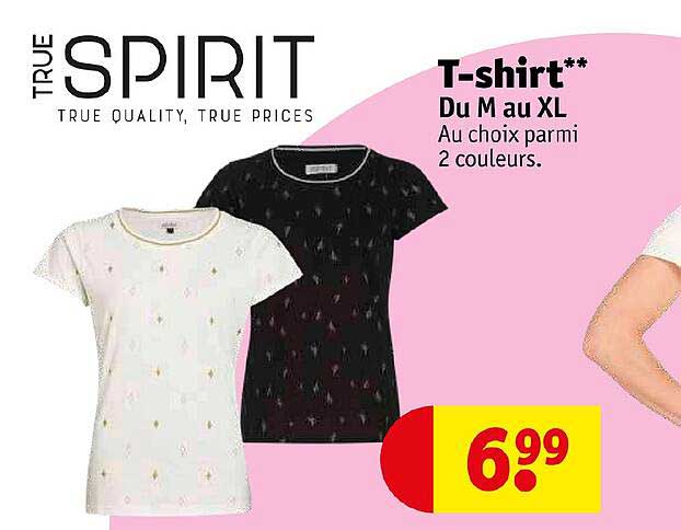 t-shirt true spirit