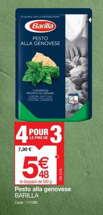 pesto alla genovese barilla
