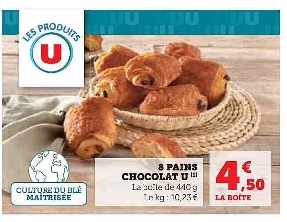 8 Pains Chocolat U