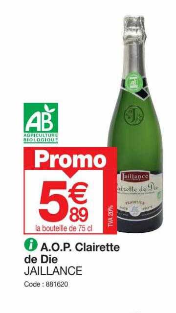 a.o.p. clairette de die jaillance