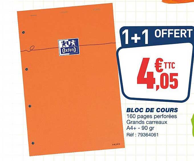 bloc de cours oxford