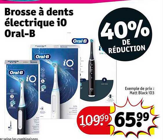 Brosse à Dents électrique I0 Oral-b