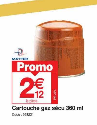 cartouche gaz sécu 360ml