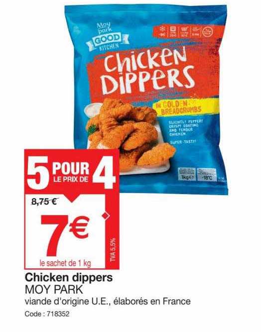 chicken dippers moy park